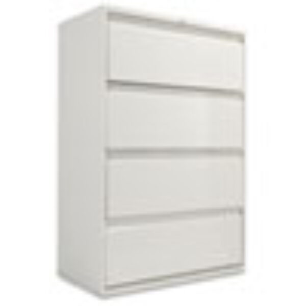 ALLA54 36" Four-Drawer Lateral Gray