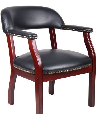 Captains chair mahogany-black