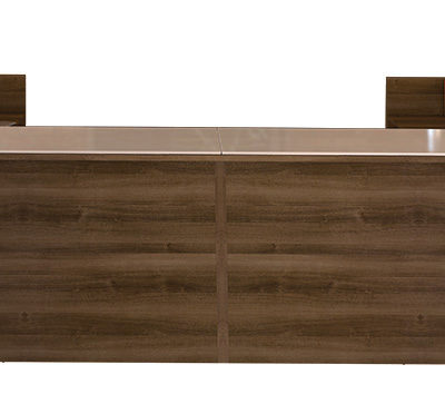 Double reception desk