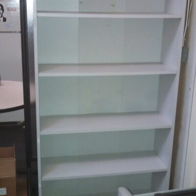 Used 6' bookcase gray 