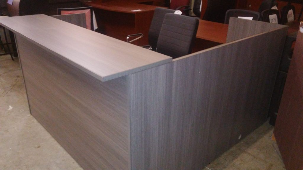 6' Reception Ldesk special gray Mad Man Mund