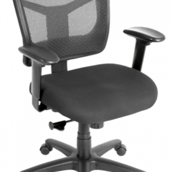 N762 Mesh back task chair black