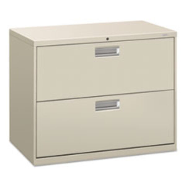 H6 36" 2-drawer lateral file gray