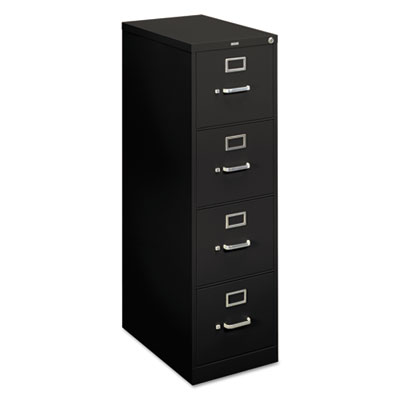 4 Drawer Legal File with Lock black