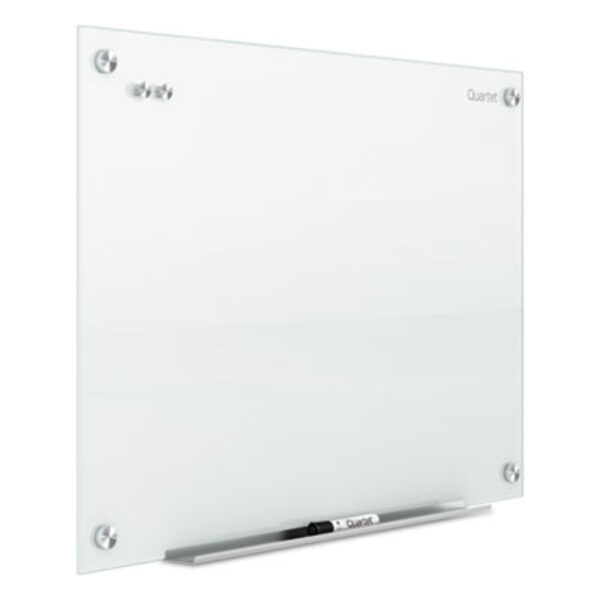 Magnetic Glass Marker Board 96 x 48 White Glass