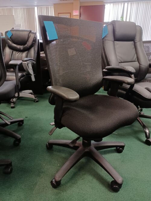 Mesh High-Back Multifunction Chair Black
