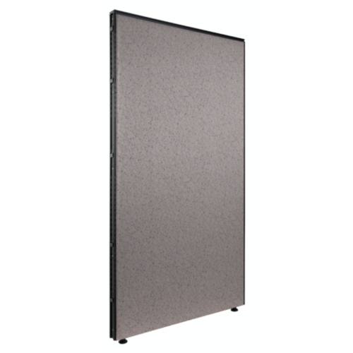Office Panel 66h x 36w Charcoal/pewter frame