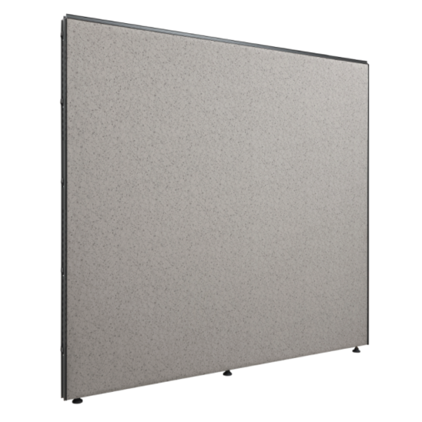 Office Panel 66 x 72 Charcoal/pewter frame