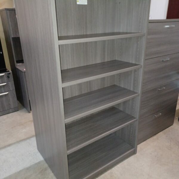 5-Shelf Bookcase gray