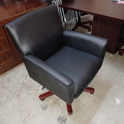 Used midback conference chair black set of 4