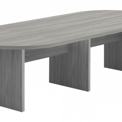 SDCA 10' oval conference table gray