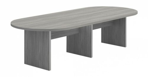 SDCA 10' oval conference table gray