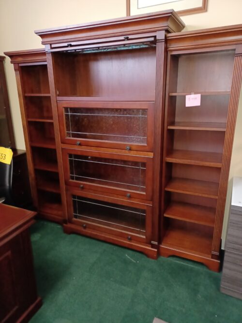 Used traditional wall cabinet mahogany