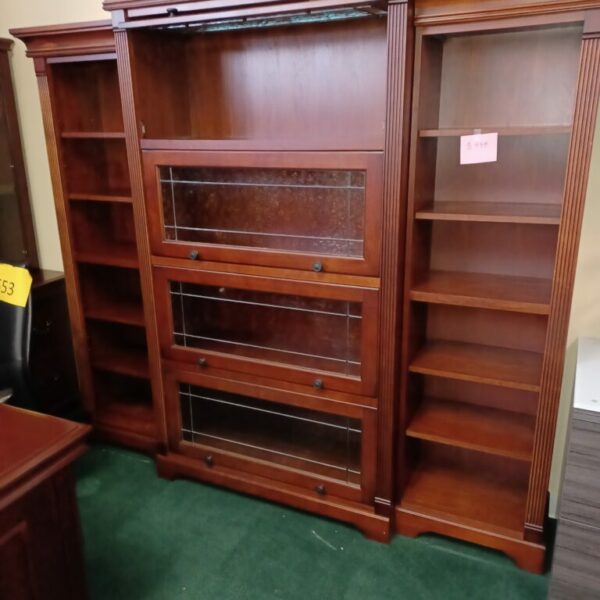 Used traditional wall cabinet mahogany