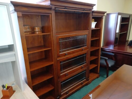 Used Barrister bookcase set